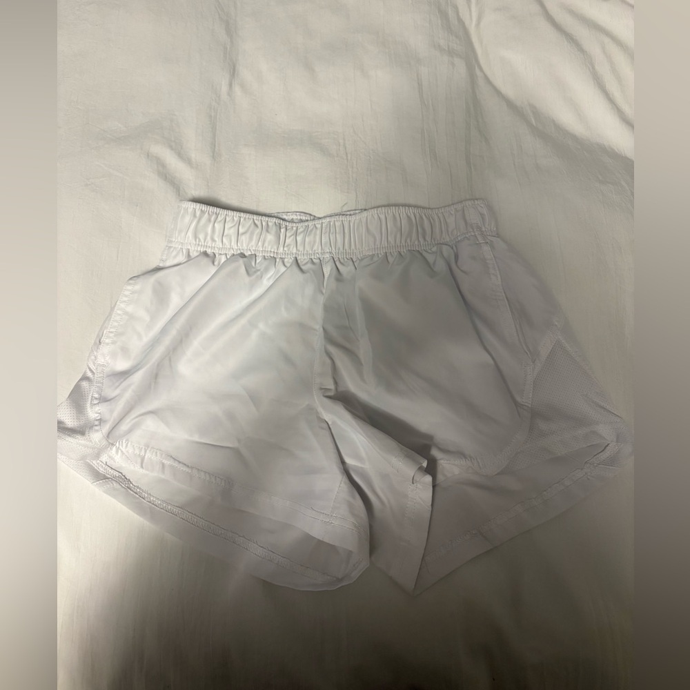 White Women's Athletic Shorts